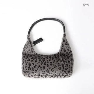 Leopard print tote bag