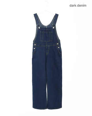 Denim overalls
