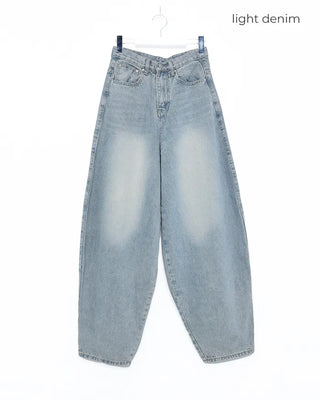 Washed Rounded Denim