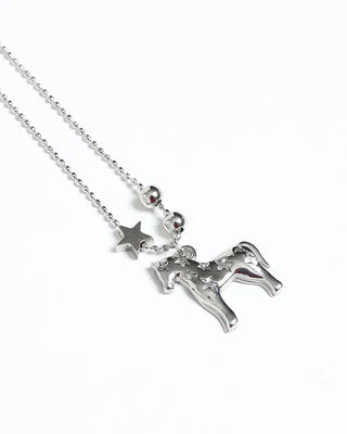 Silver Ball Necklace