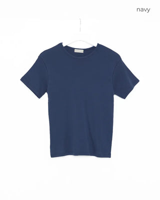 Basic Round Short-Sleeve T-Shirt