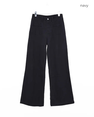 Pocket Point Cotton Wide Pants