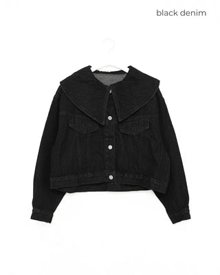 Big Collar Denim Jacket