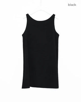 Bust-gathered mini dress
