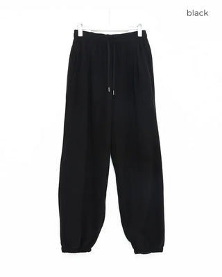 Waist String Fleece Jogger Pants