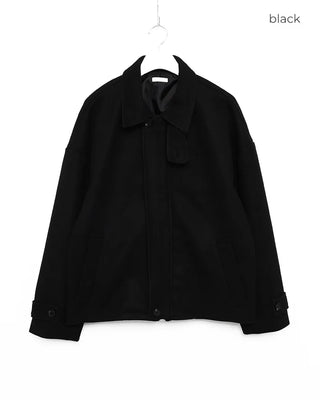 Herringbone half coat
