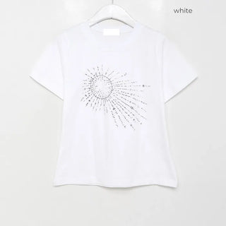 Graphic Round Short-Sleeve T-Shirt