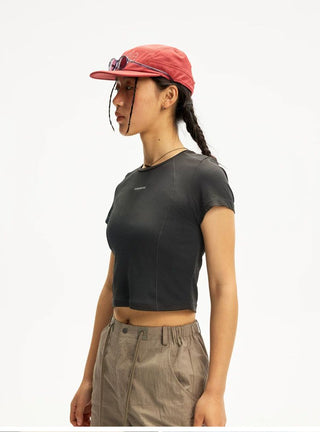 [Monterest] Quick-Dry Slim Fit Cropped Sports Tee