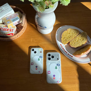 [MADE] Winter Little Pieces - Frosted Jelly Case