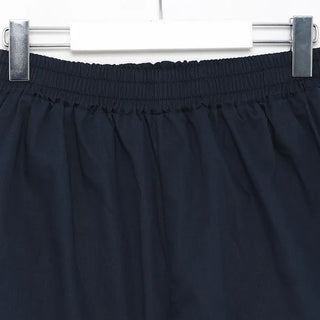 Banding cotton shorts