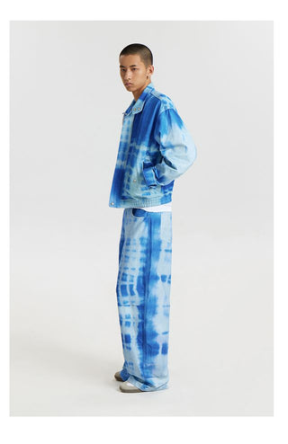 CONP Indigo Scan Denim Pants (Blue)