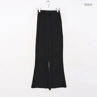Patterned flare pants