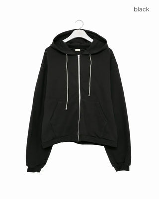 Color Point Zip Hoodie
