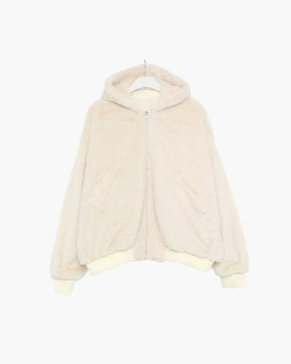 Reversible fur jacket