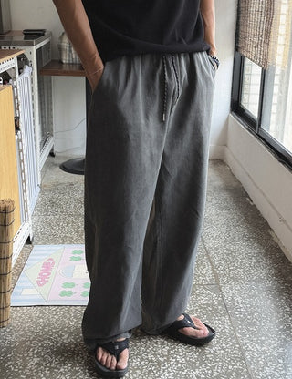 [Summer] Pigment Long Elastic Waist Pants (8 colors, M~L)