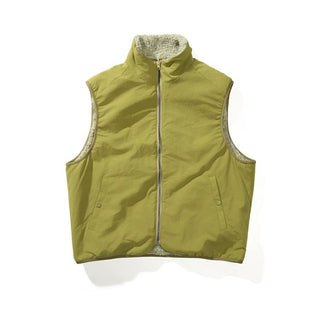 [Monterest] Reversible Fleece Stand Collar Vest