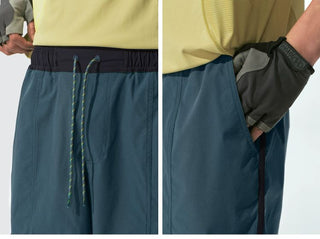 [Monterest] Quick-Dry Contrast Trim Surf Shorts