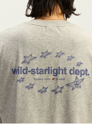 [Monterest] Quick-Dry Star Print Relaxed Fit Tee