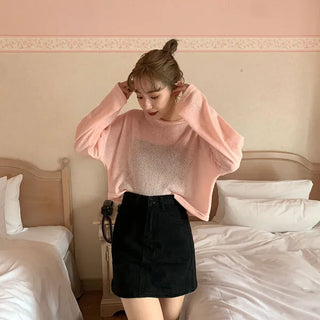 lolli see-through round T