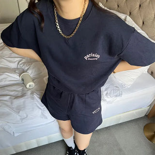 Logo T-shirt & Shorts Set