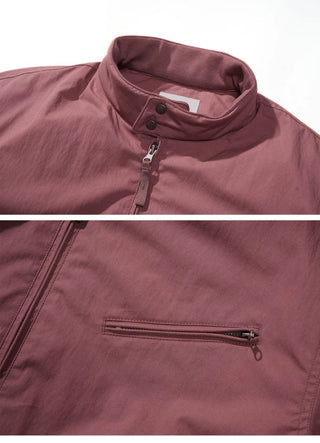 [Monterest] Stand Collar Padded Harrington Jacket