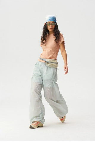 [Monterest] UPF50+ Water-Resistant Ruched Parachute Pants