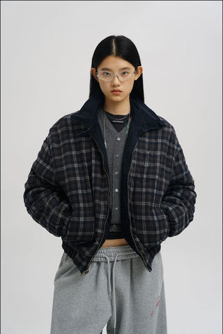 [MASONPRINCE] Reversible Cotton Harrington Jacket