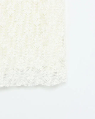 Flower Crochet Camisole Mini Dress