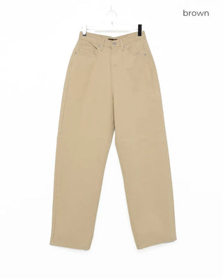 Balloon Cotton Wide Pants