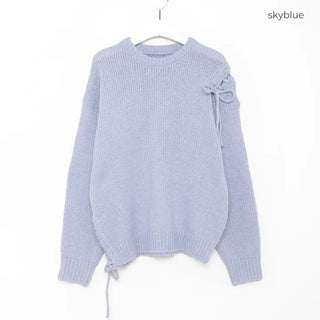 Eyelet Shoulder Knit