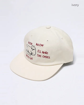(Unisex) Point Embroidery Cap