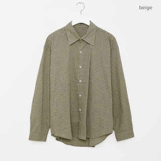 (Unisex) Four Seasons Graph Check Shirt