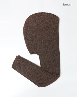 Knitted Hooded Scarf