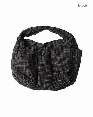 Checked Volume Tote Bag
