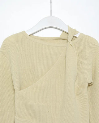Twisted Layered Detail Knit