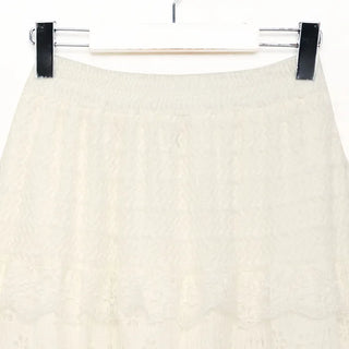 Lace long skirt