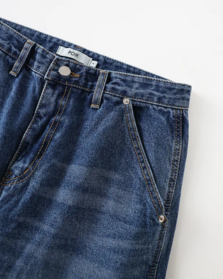 [3rd Re-release] (ORIGINAL) Authentic Carpenter Denim Pants (medium blue)