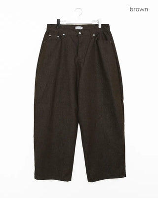 Big wide denim pants
