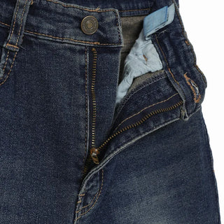 Stretch denim skinny pants