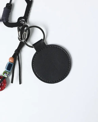 Long beaded key ring