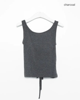Backless Ribbon Top