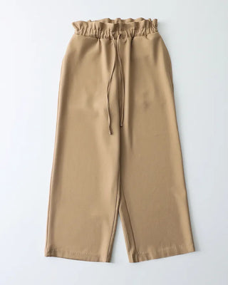 (ORIGINAL) High-waisted frill banding pants