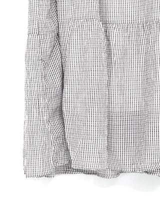 Checked Camisole Long Dress