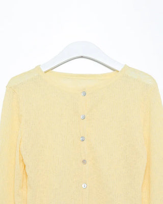 Shell Button Summer Cardigan
