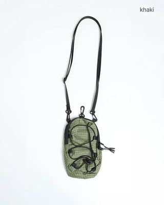 Mini Check Bungee Cord Shoulder Bag