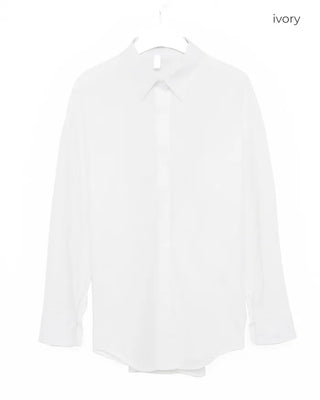 Pastel-colored basic shirt