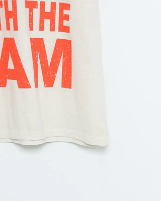 (Unisex) Pigment Wash Half T-Shirt