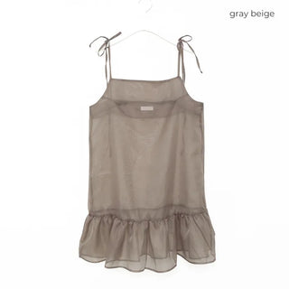 Layered sheer dress