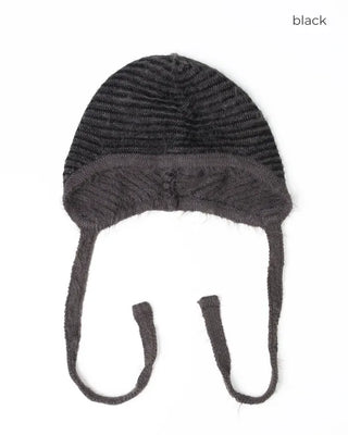 Striped knit hat