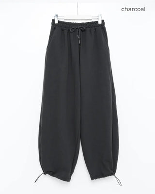2-Way Wide Waist Elastic Pants